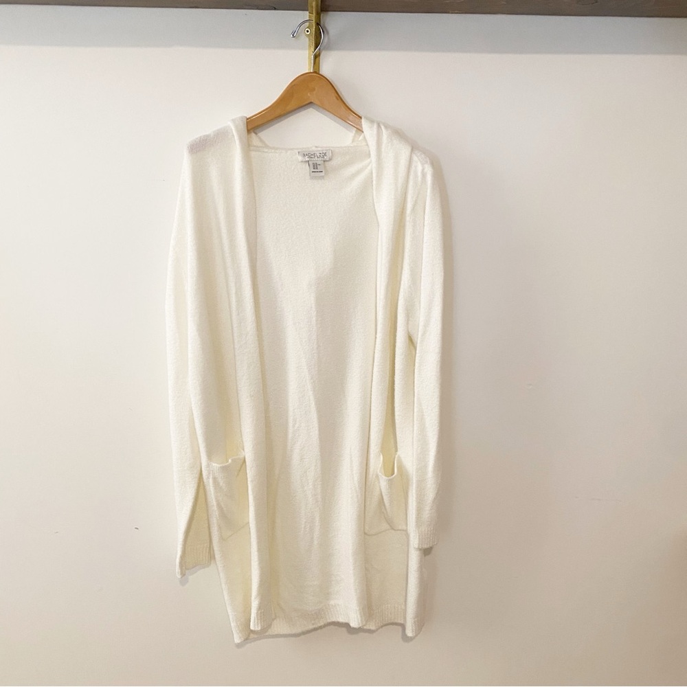NWOT Rachel Zoe Cream Hooded Cardigan